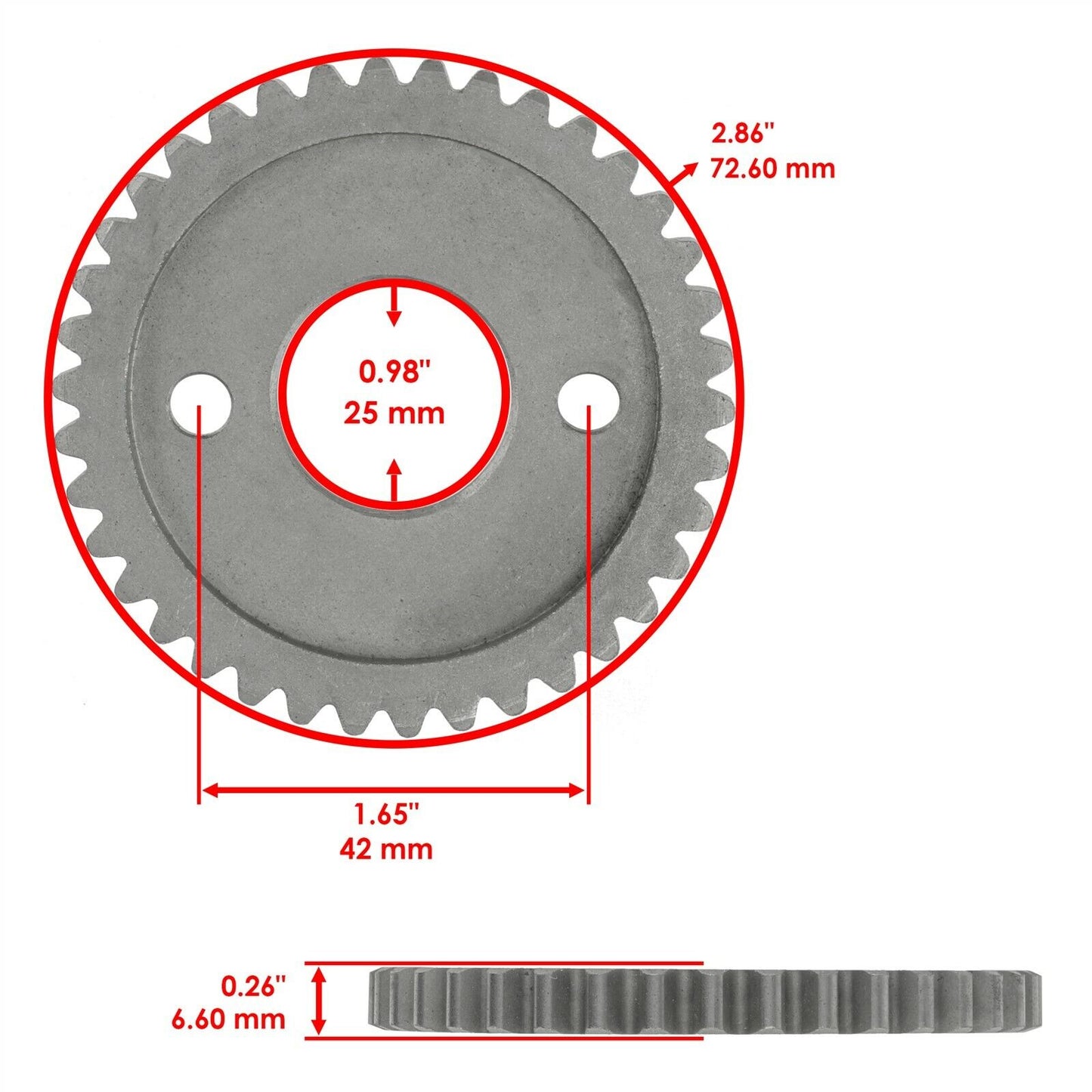 Fits Polaris RZR XP 900 Camshaft Cam Timing Chain w/ Sprockets 2011 2012 2013