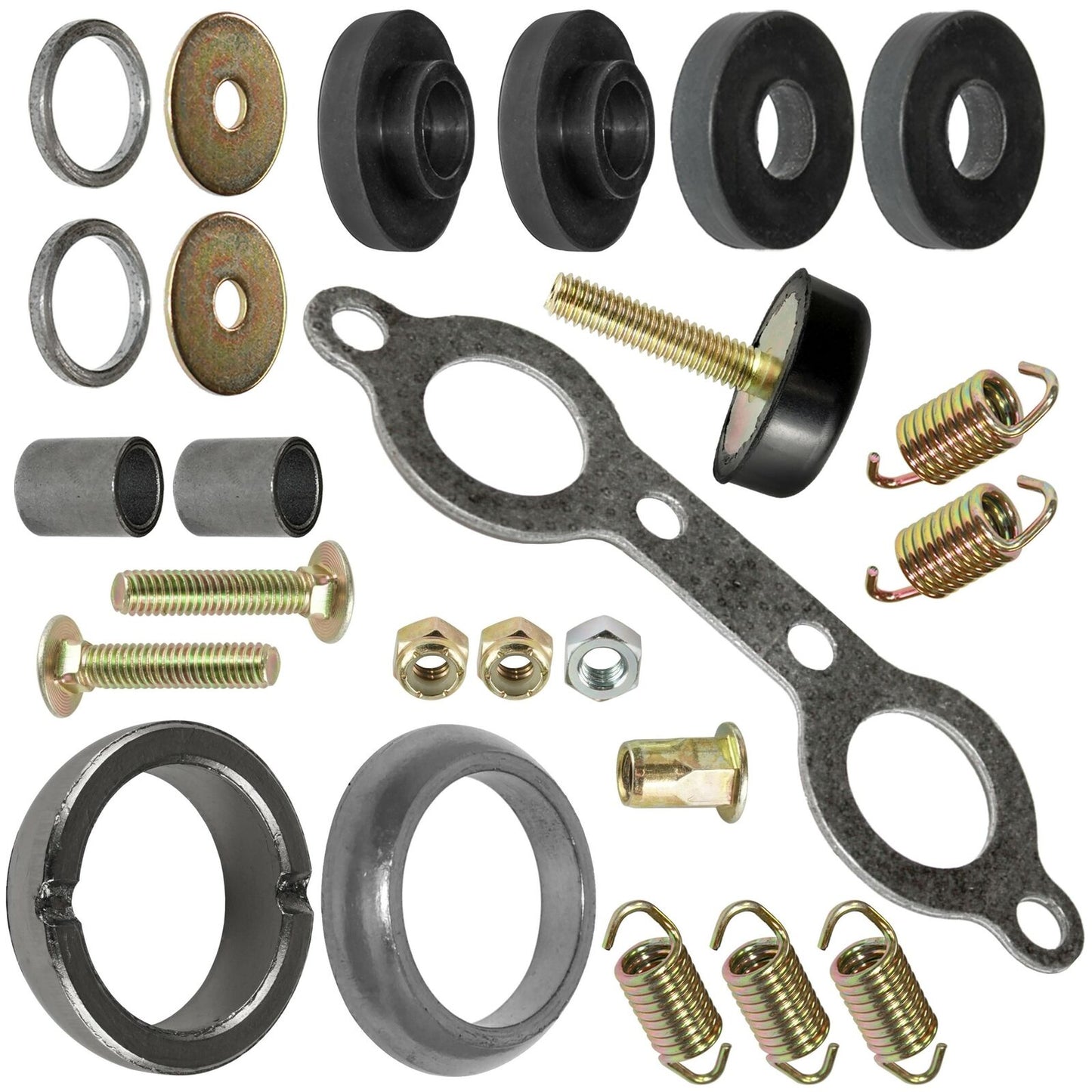 Exhaust Muffler Silencer Kit for Polaris Sportsman 700 800 4x4 6x6 EFI 2007-2014