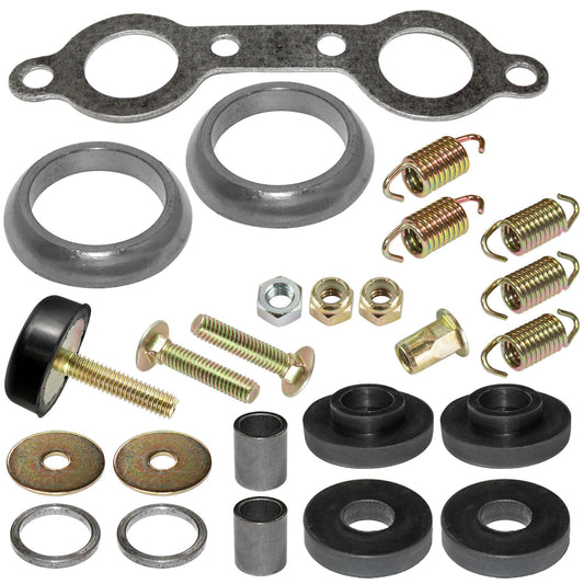 Exhaust Muffler Silencer Kit for Polaris Sportsman 700 EFI 2002-2006 / MV7 2005