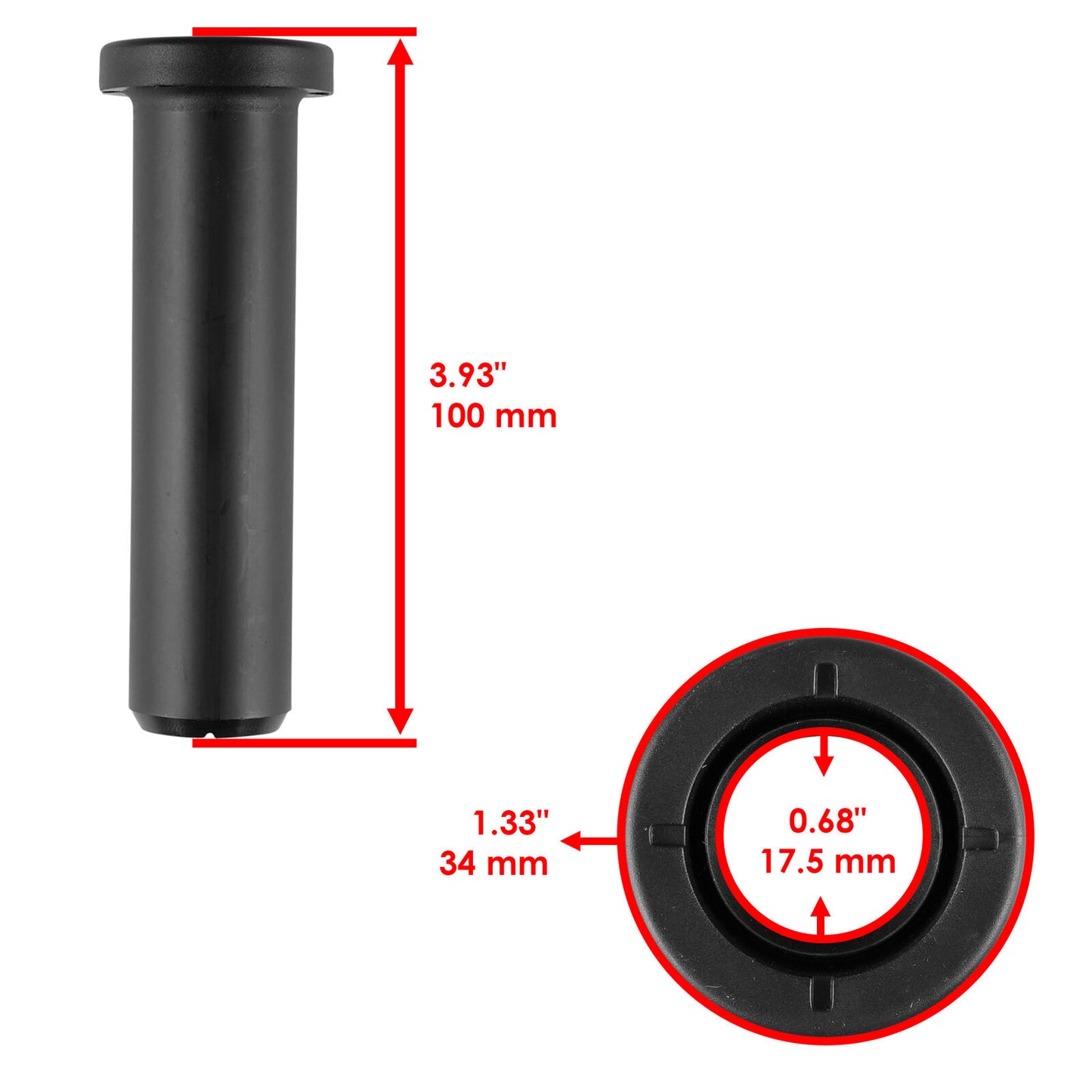 Front A-Arm Long Bushings for Polaris Ranger Tm 650 2004 2006