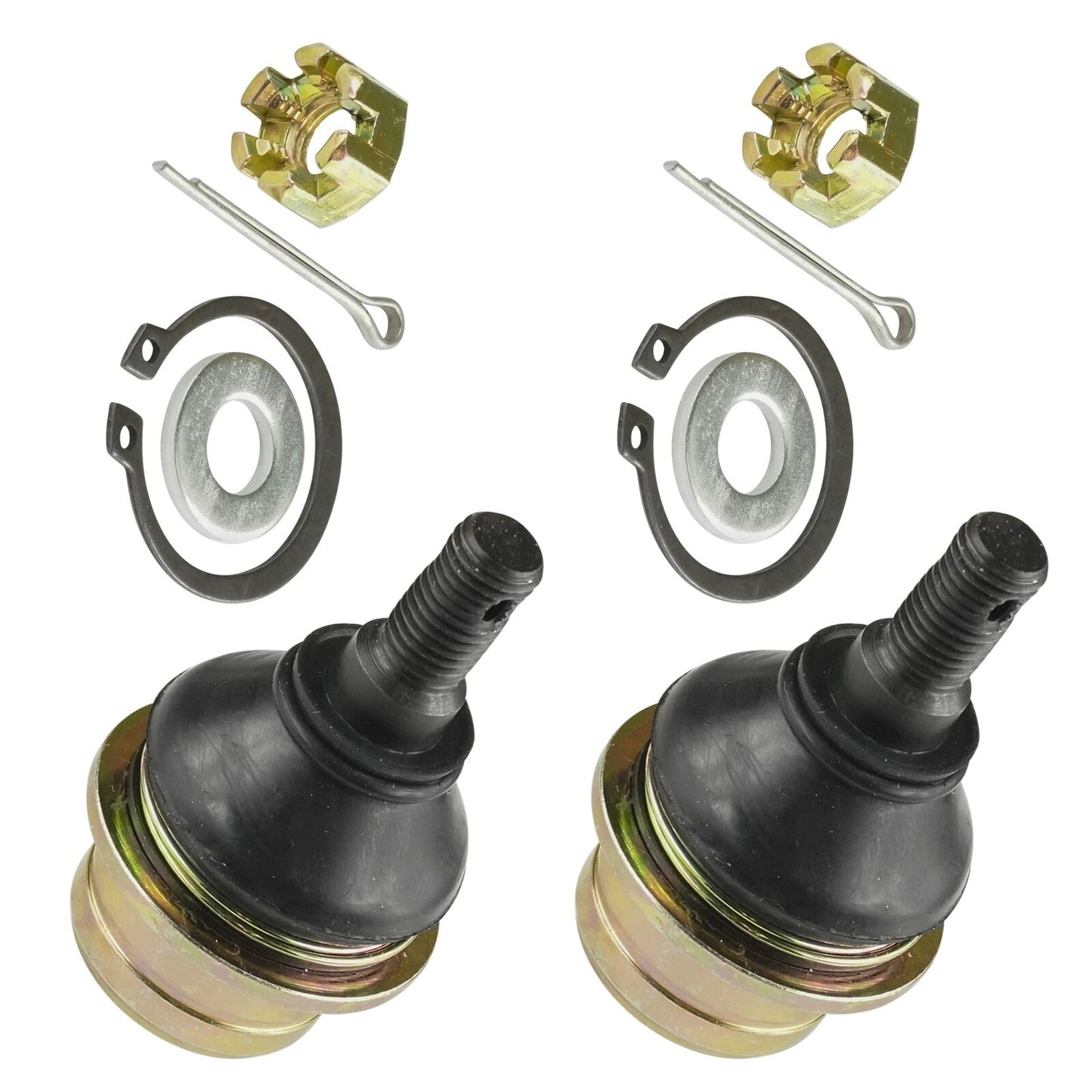 Two Upper or Lower Ball Joints for Suzuki Kingquad 750 LT-A750X 2008-2020