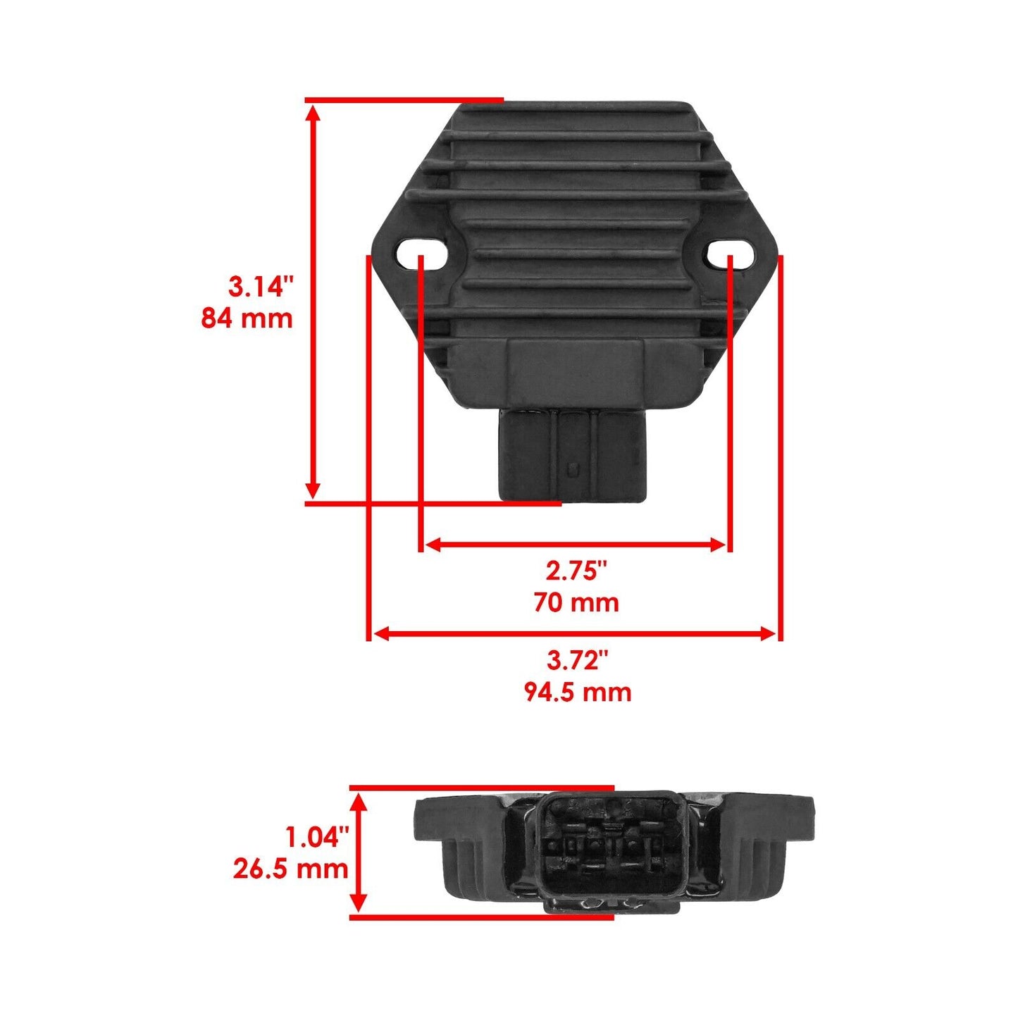 Stator Regulator Rectifier for Honda CRF250R CRF 250R CRF 250 R CRF250 R 10-2012