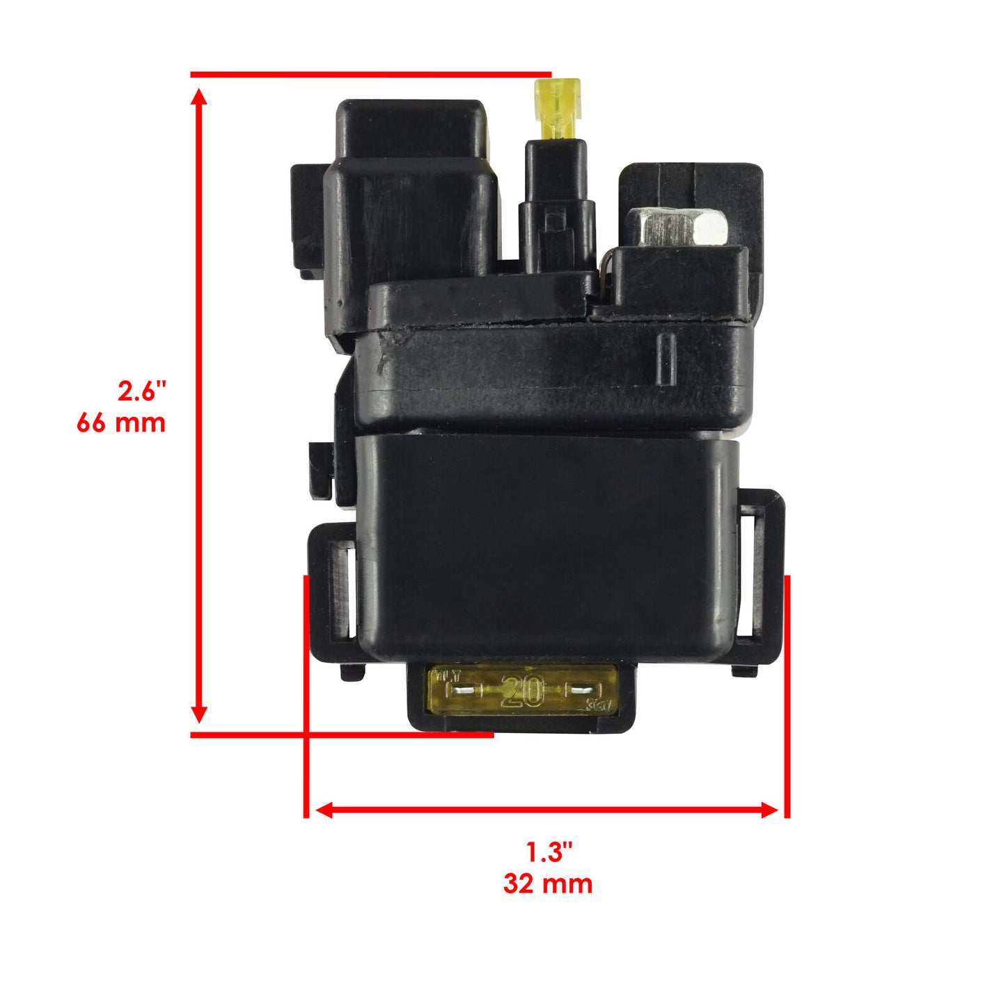 Starter Solenoid Relay for Suzuki LT-Z400 LT-Z400F Quadsport Z400 2X4 2003-2008