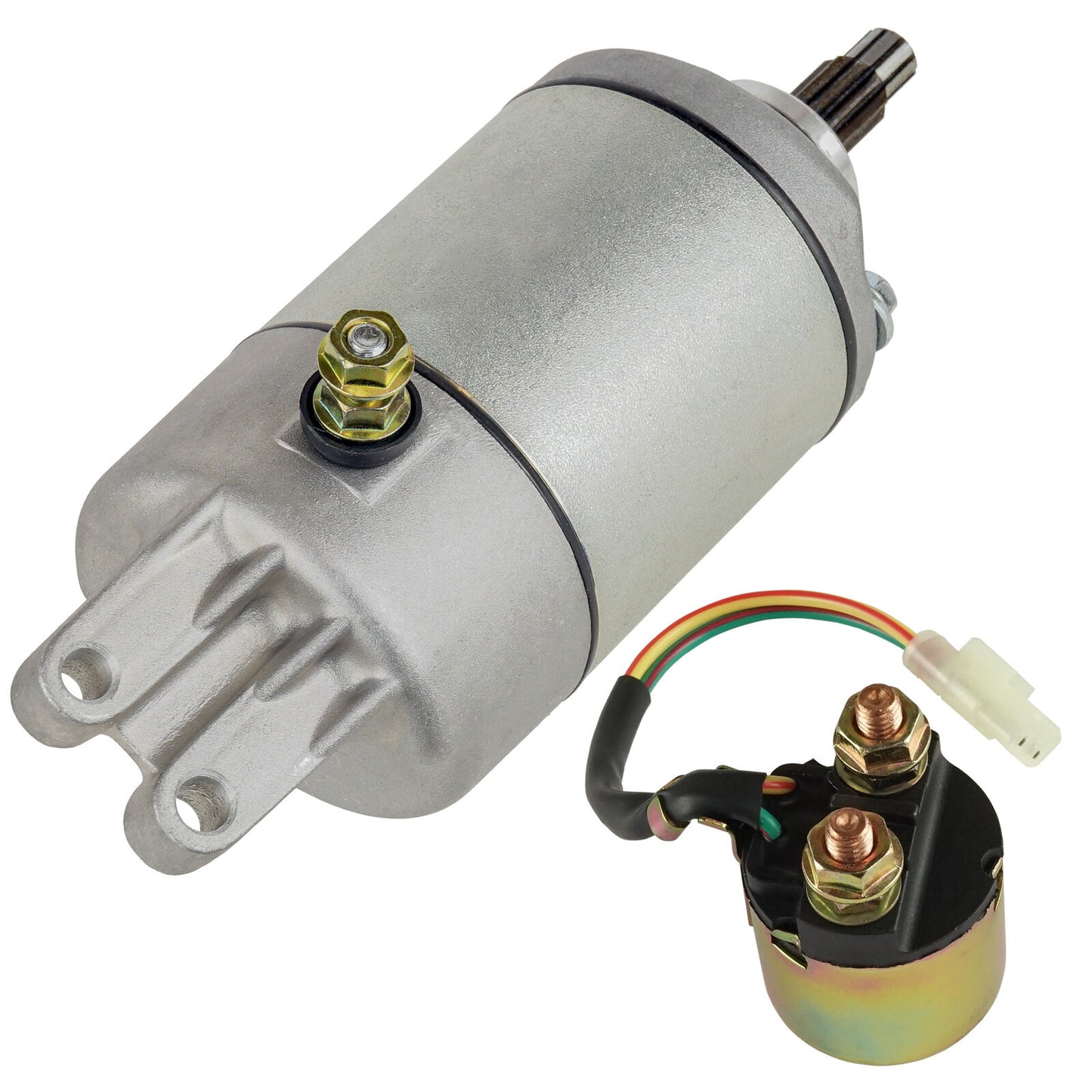 Starter & Relay Solenoid for Honda TRX400 TRX 400 Fourtrax Foreman 1995-2003