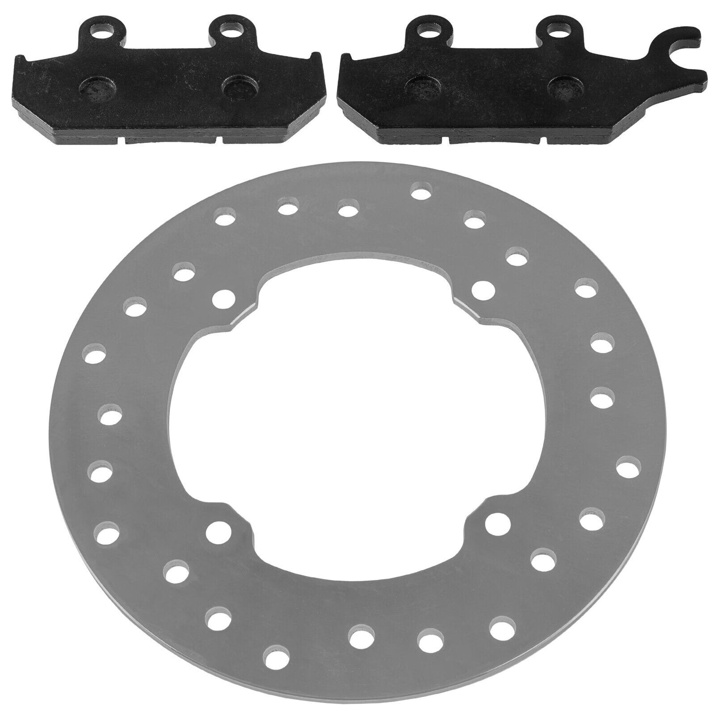 Front/R Brake Disc with Brake Pads for Can-Am Commander 1000R/Max 800R 2018-2020