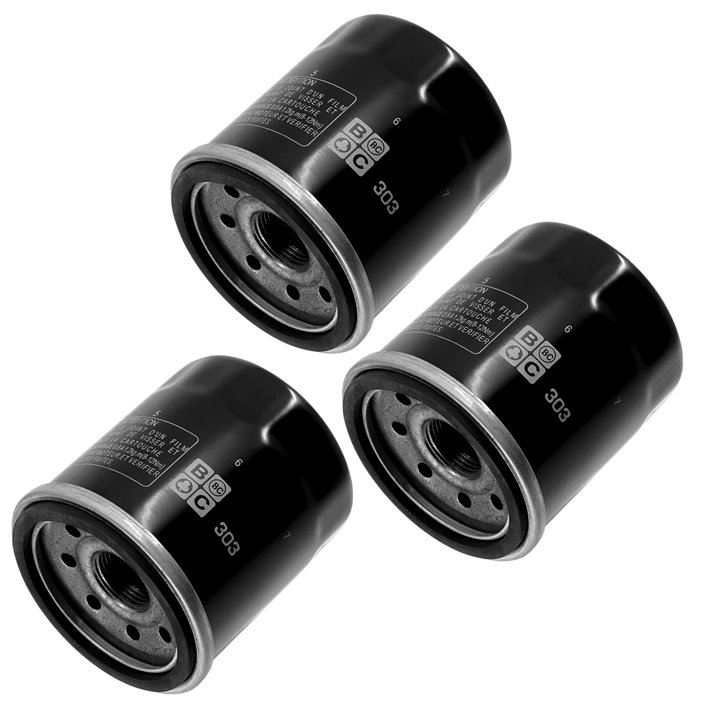 3 Pack Oil Filter for Yamaha 90 90Hp F90TXR F90Tlr F90Tjr F90-Tlr 2006