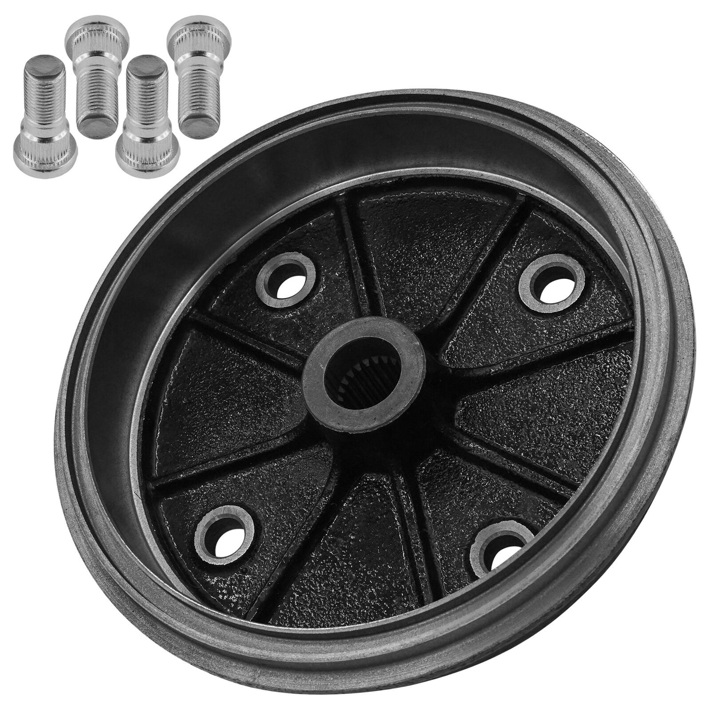 Rear Brake Drum W/Bolt for Kawasaki Mule 2510 KAF950A KAF950 A Diesel 2000-2001