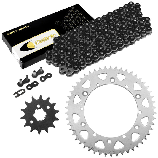 Black Drive Chain And Sprocket Kit for Yamaha Wr500Z 1993 1994