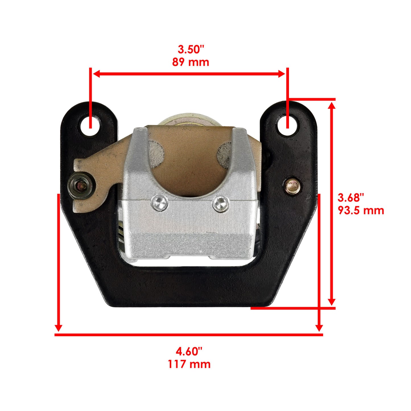 Rear Brake Caliper W/Pads for Yamaha Rhino 660 YXR660 4X4 2004 2005 2006 2007