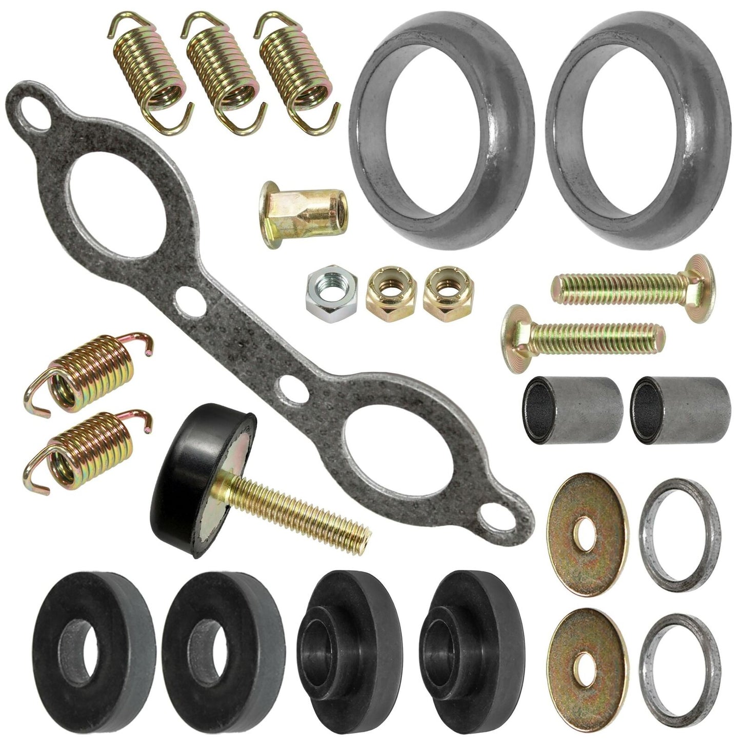 Exhaust Muffler Silencer Kit for Polaris Sportsman 700 EFI 2002-2006 / MV7 2005