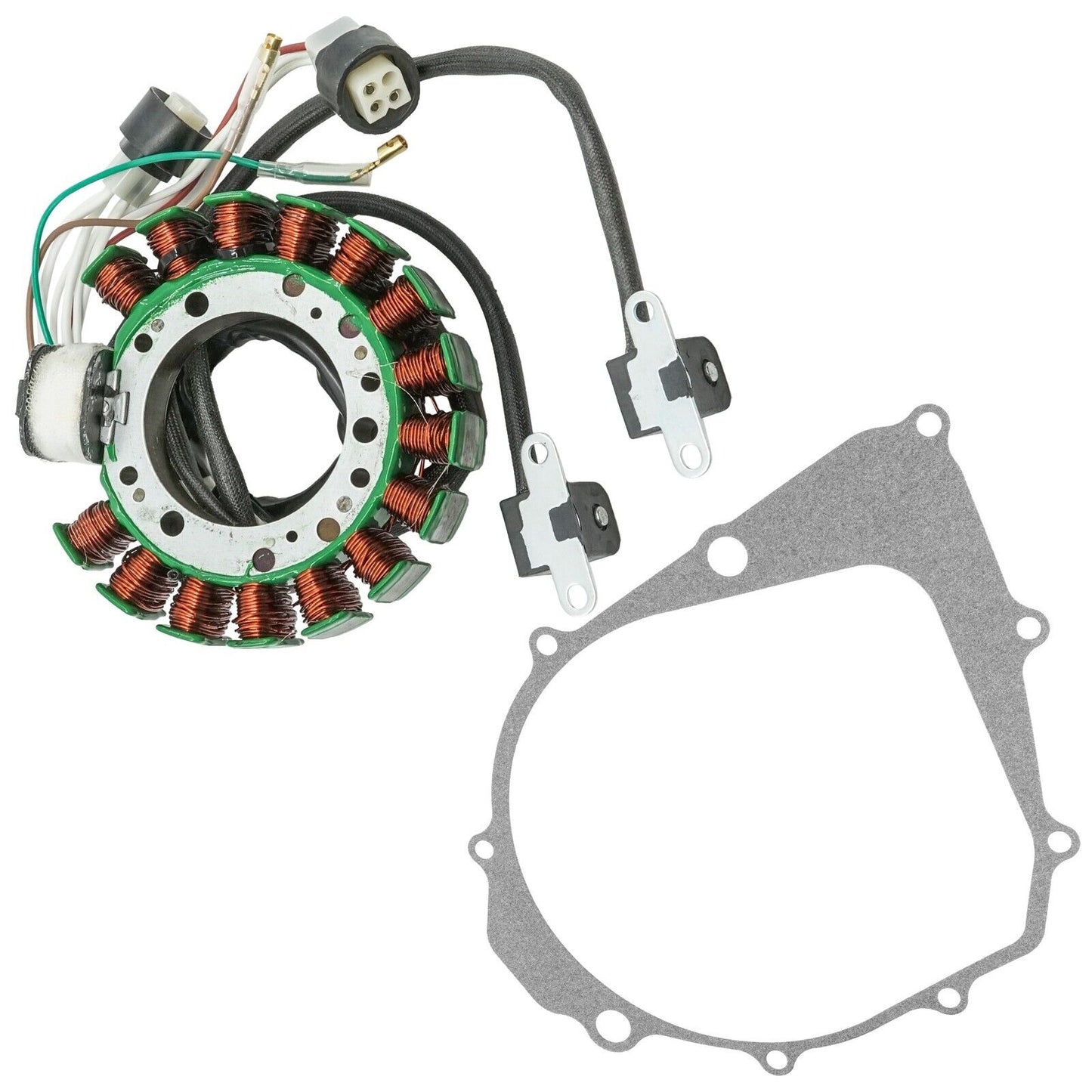 Stator With Gasket for Yamaha Moto-4 350 YFM350ER YFM350 ER 1987 1988 1989