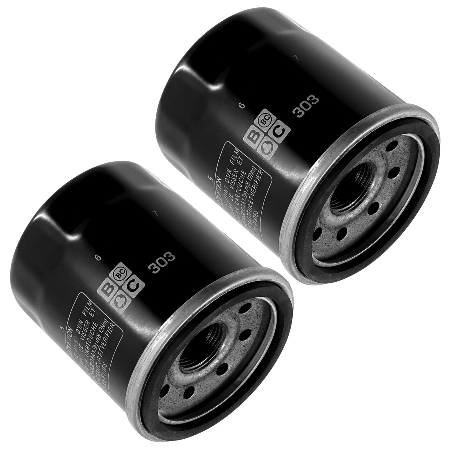 Two Oil Filter for Polaris Magnum 500 EB HDS Rmk Ranger Crew 500 EFI 99-09 12 13