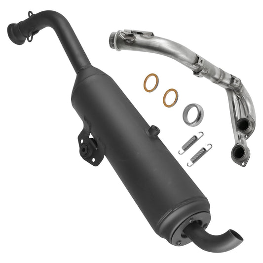 Caltric 1HP-E4703-00-00 1HP-E4611-00-00 Exhaust Muffler & Pipe For Yamaha