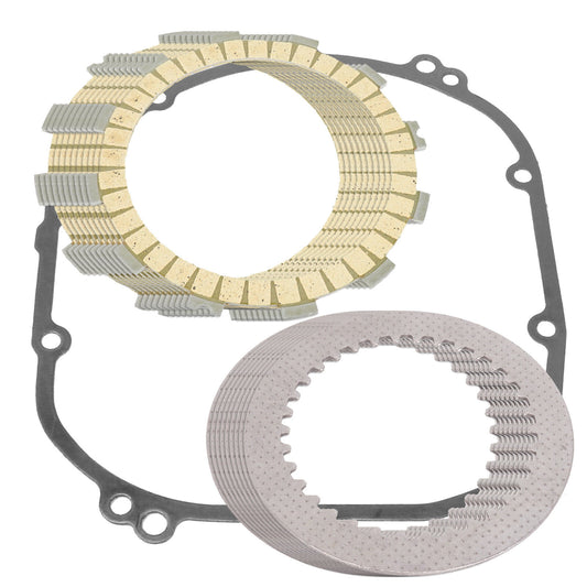 Clutch Friction Plates And Gasket Kit for Kawasaki ZR1000B Z1000 2007 2008 2009