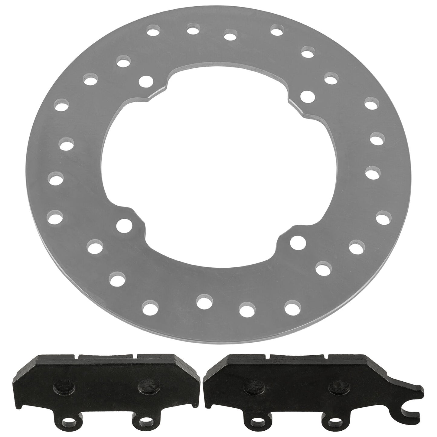 Front Left Brake Disc with Brake Pads for Can-Am Commander 800R 2018 /705601149