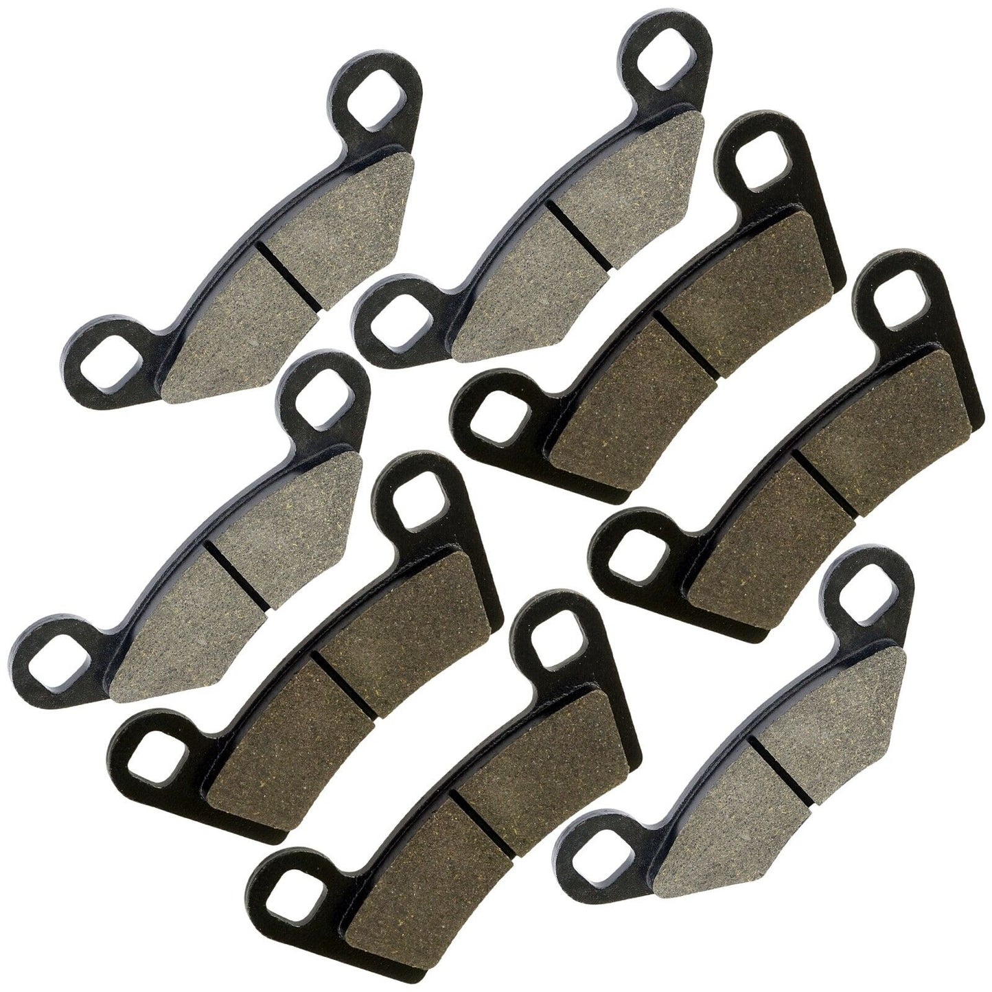 Front And Rear Brake Pads for Polaris RZR 800 EFI 2008-2014