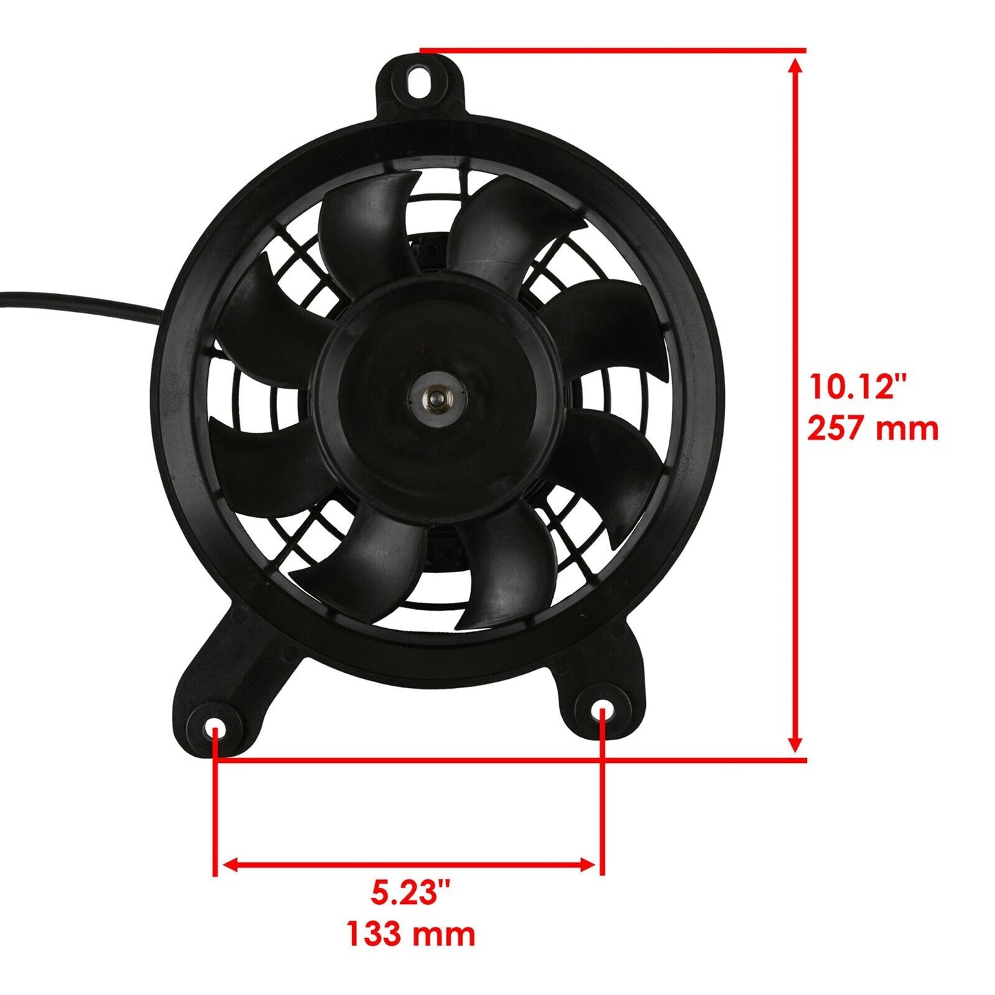 Radiator Fan Blower With Shroud For Yamaha 1PE-E2405-00-00, 1PE-E2405-01-00