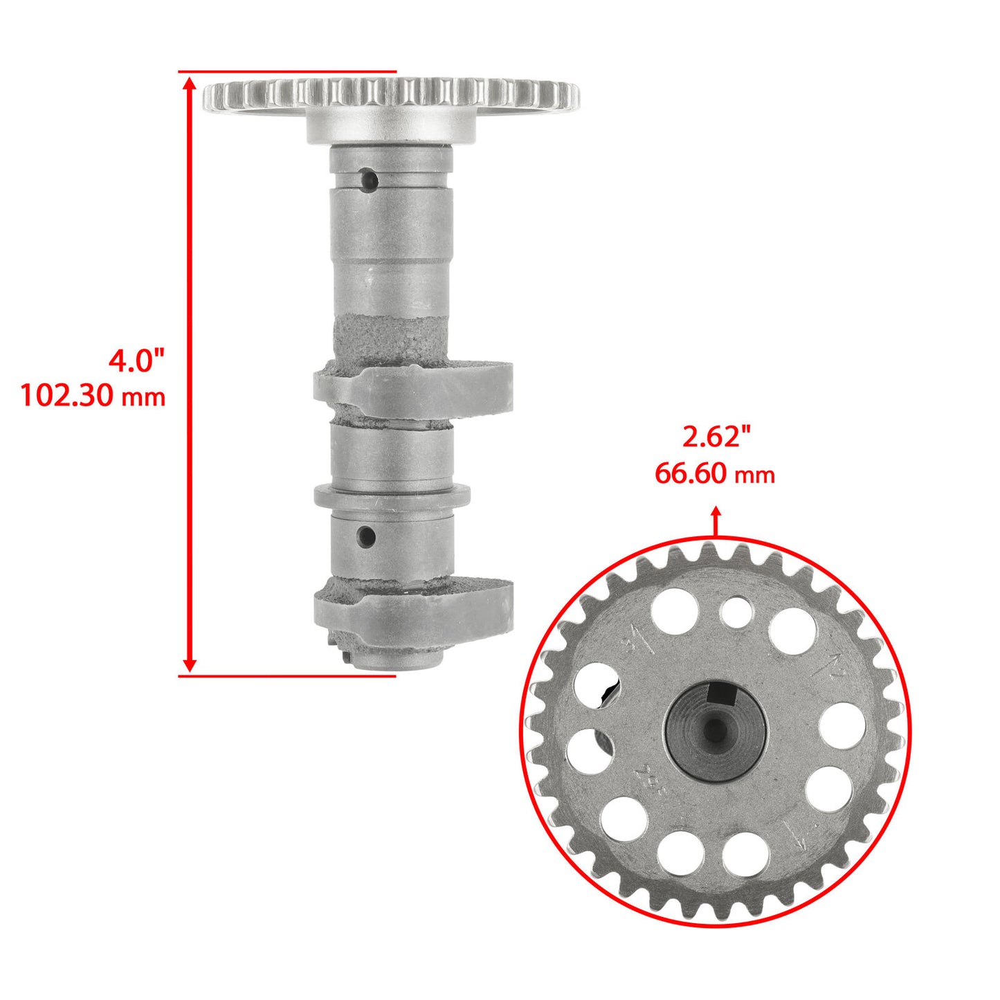 Caltric 12710-07G00 12720-07G10 Camshaft Kit For Suzuki DRZ400 LTZ400 2003-2004