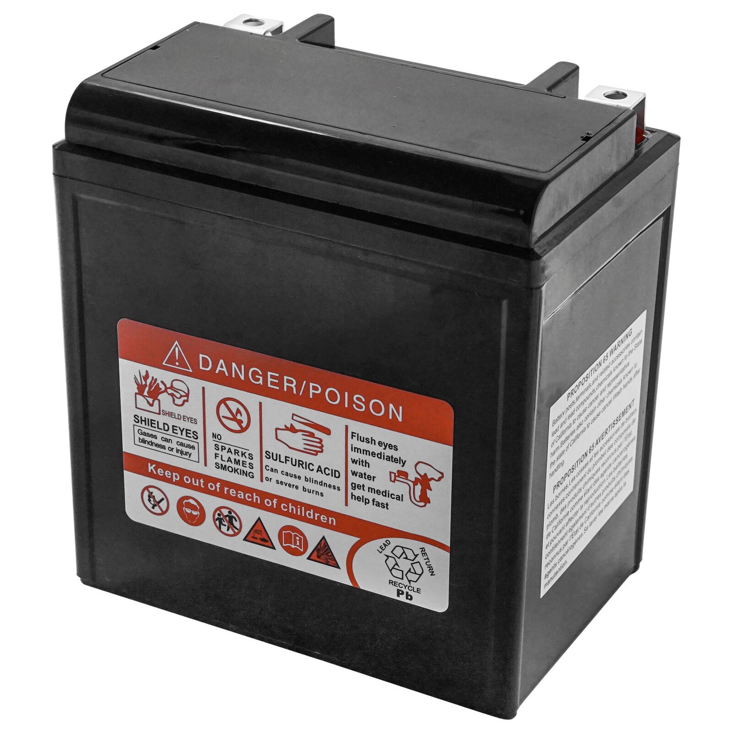 AGM Battery for Kawasaki Bayou 250 KLF250A 2006-2011