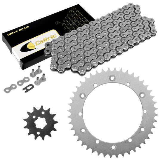 Caltric Drive Chain & Sprockets For Yamaha TRI-Z 250 YTZ250 1985-1986