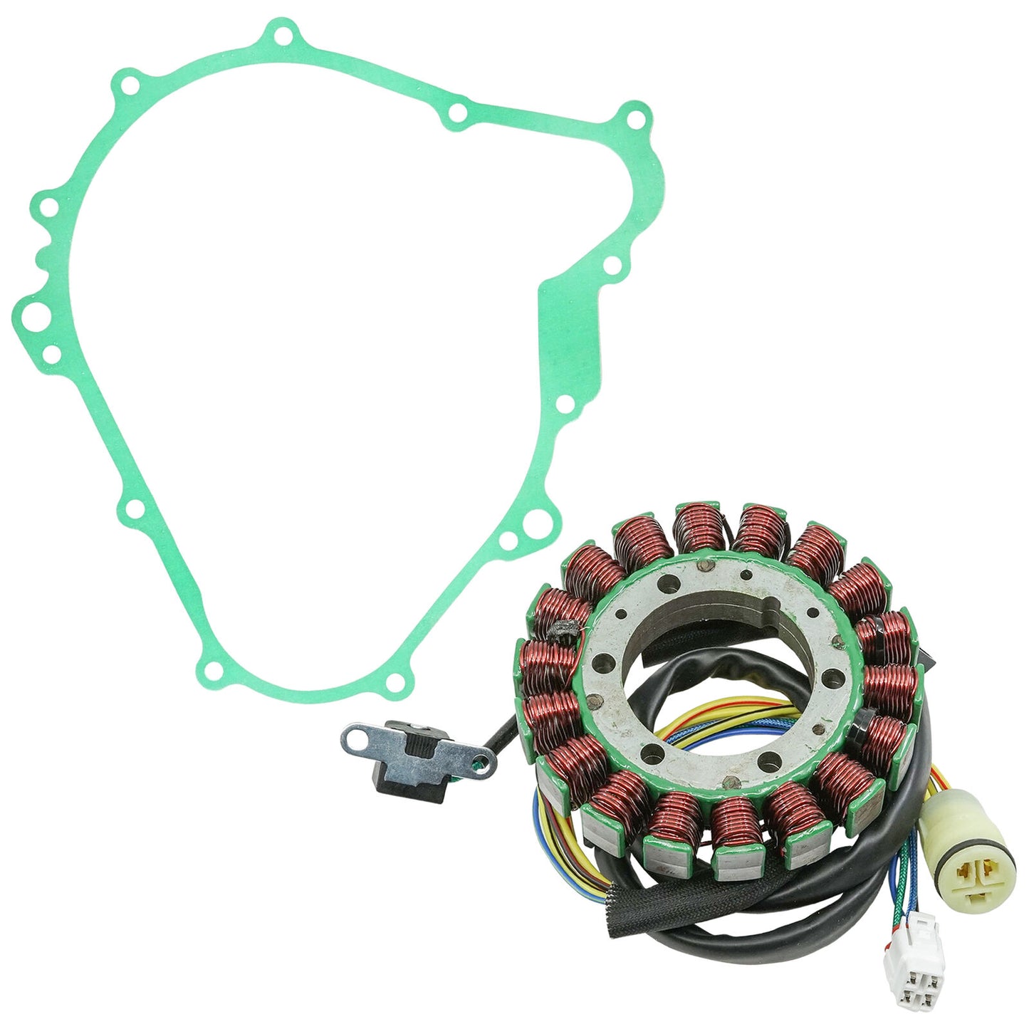 Stator & Gasket for Yamaha Kodiak 400 2X4 4X4 YFM400F 2000 2001 2002 2003-2006