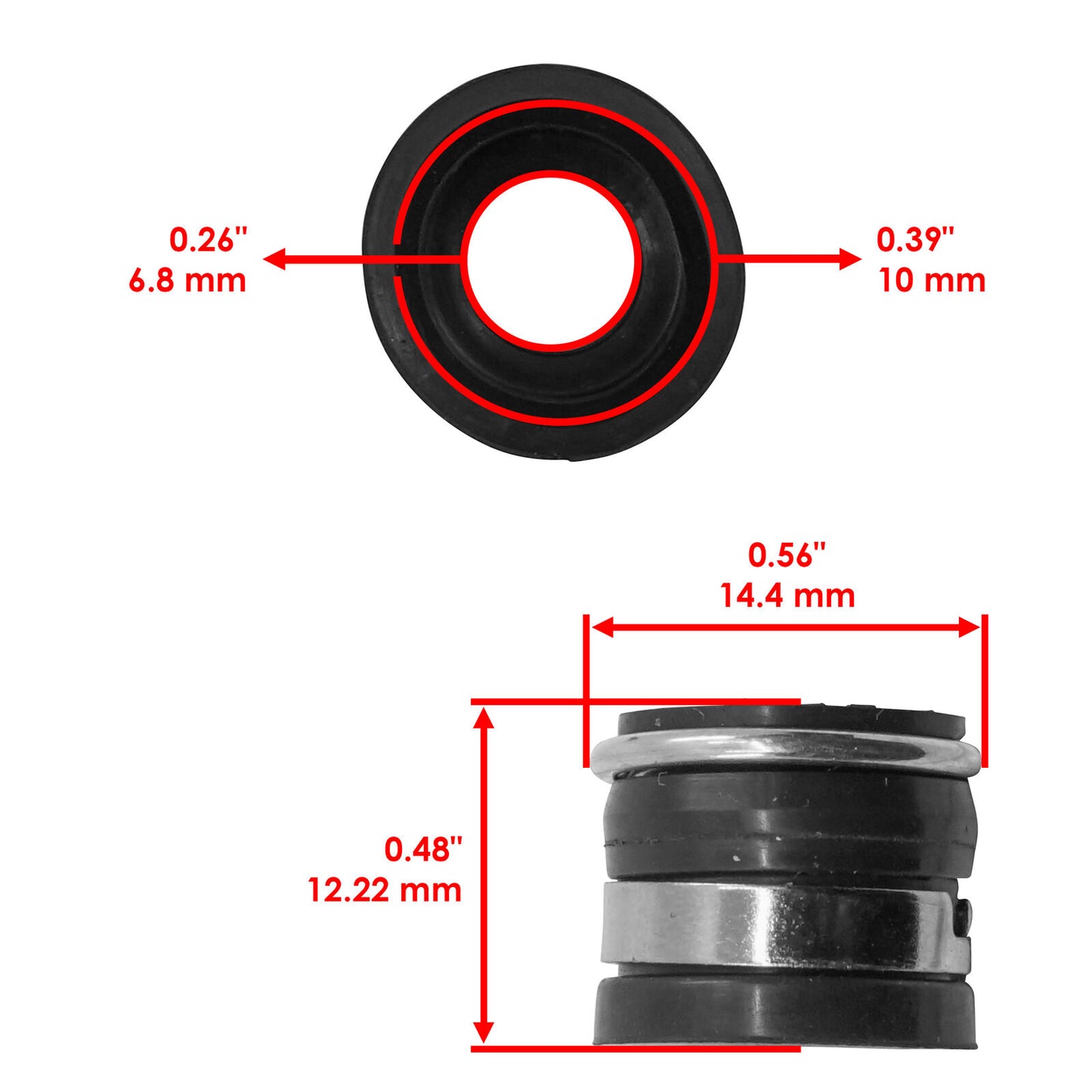 Intake & Exhaust Valve Kit For Kohler CH20-64664 CH20-64689 Command PRO Twin